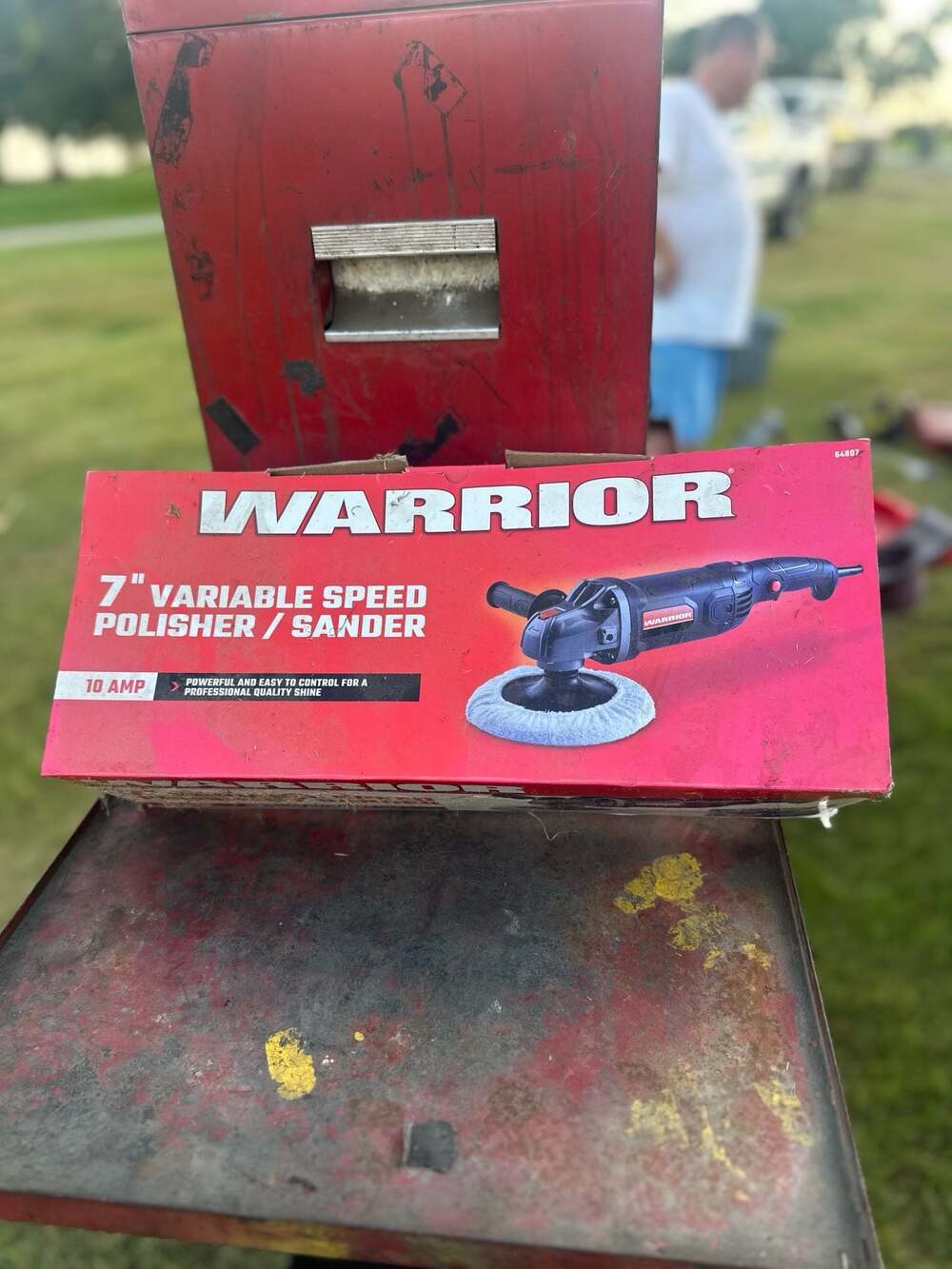 Warrior 7 Inch Variable Speed Polisher/Buffer